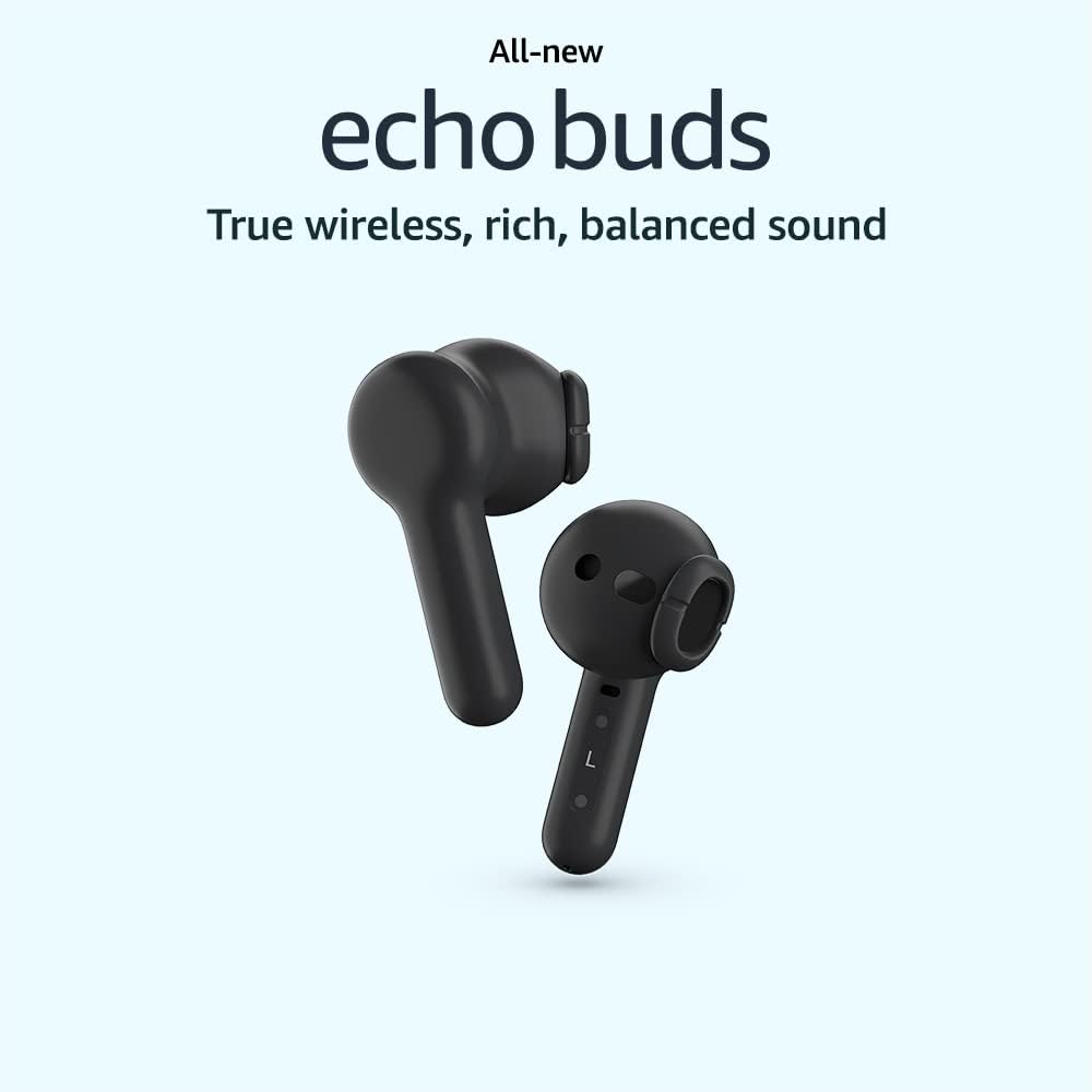 All-new echo buds (2023 release) | true wireless bluetooth 5.2 earbuds with alexa All-new echo buds (2023 release) | true wireless bluetooth 5.2 earbuds with alexa